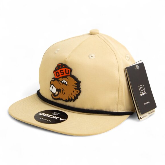 Oregon State Beavers Benny 3D Classic Rope Hat- Birch/ Black - Picture 1 of 3